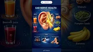 Ear Nerve Health Tips | Foods & Habits for Better Hearing#shrots