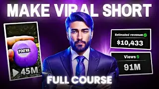 how to make viral monetizable shorts using AI