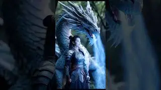 #dragon #woman #fantasy #knight #warrior #epic
