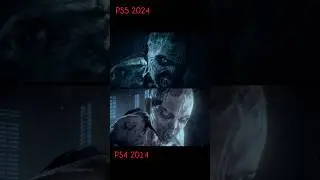 Until Dawn (2024) vs Until Dawn (2015) #shorts #shortsfeed #untildawn #gaming