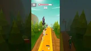 BIKE RUSH LEVEL 396 WITH LEAF BIKE IN YELLOWSTONE 😬 #shorts #android #ios#gaming #gameplay #bikerush