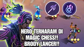 Hero Terharam!! Brody Lancer Stund Sekali Ulty Udah Taulah Ya Hasilnya | Magic Chess Mobile Legends