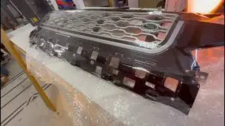 Brezza Modification: Glossy Black Brezza Rover Grill Conversion Kit for 2025 &ndash; Smashing Upgrade