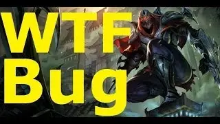 WTF BUG (Zed) - League of Legends