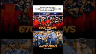 IPL 2025 Final Records 67 Crore Views&mdash;Beating India vs Pakistan 🏆😱 #shorts