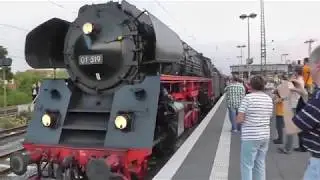 Dampfsonderfahrt mit 01 519 von Emden nach Köln und zurück