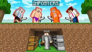 Minecraft Speedrunner vs Hunters But They're All Imposters
