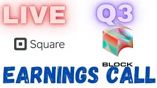 🛑 WATCH LIVE : Block ($SQ) Q3 Quarter 2022 Earnings Call