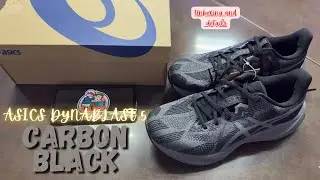 ASICS Dynablast 5 &laquo;CARBON BLACK&raquo; #распаковка #ближе #asics #asicsrunning