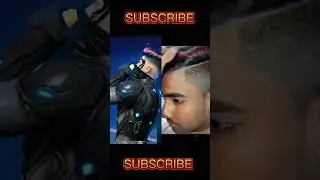 FREE FIRE HAIR STYLE IN REAL LIFE 😱🥵🤯#Garena free fire #shorts #Vairal video