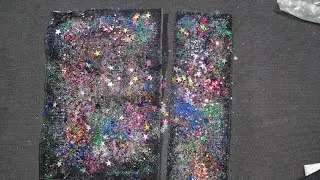 3224#velcro #preparation #asmr #glitter #new year #sparkle #Stars #messy #satisfying #colors 🎉🥳