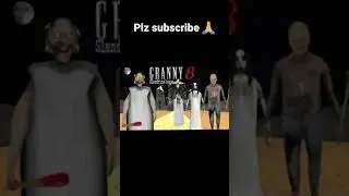 Granny 1,2,3,4,5,6,7,8,9,10,11,12 All version 2024#youtubeshorts #gaming #grannykill #grannygame