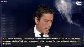 LIVE: Awaiting Nicholas Maduro's first U.S. court appearance