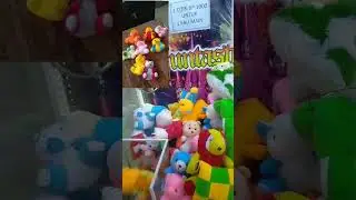 MAIN MESIN CAPIT KAMPUNG BIKIN UNTUNG #shorts #fyp #capitkampung #clawmachine #short #capitboneka
