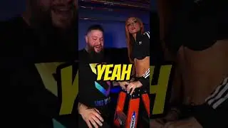 Kevin Owens Helps Becky Lynch Train For Money In The Bank Again! #shorts