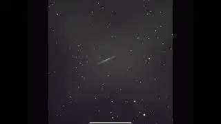 Astrophotography from my backyard. 🙂🔭🚀💫. NGC 5907. Edge on galaxy.