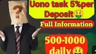 Uono task app | Incoinpay  jaisa dusra app🤑💸 #earnmoneyonline​ #earnmoney​ 