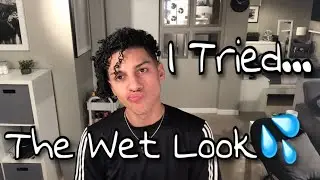 I Tried The WET LOOK On My Type 3/4 Natural Hair