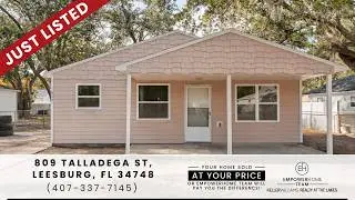 Affordable Home for Sale in Leesburg, FL | Quiet Location Near Downtown