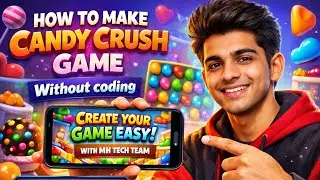 How to Create Candy Crush Game Without Coding Skills! 🤔