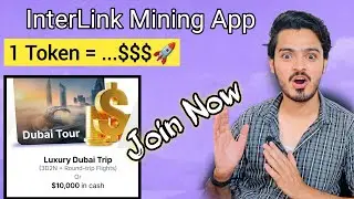 interLink Network mining app | new earning app 2026 | interlink listing update 