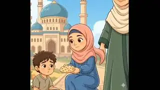 Beautiful story little girl helping poor boy #hearttouching #viralvideo 