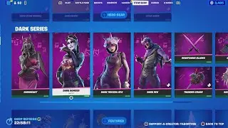 There's A New DARK SERIES Tab