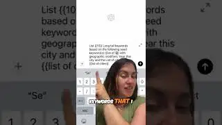 AI Prompt Tutorial: Long Tail Keywords with Geographic Modifiers