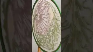 Веер ручной работы #abanico #art #eventail #f&auml;cher #fan #handfan #веер #costume #history #веера