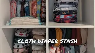 OUR CLOTH DIAPER STASH // UPDATE ON USING CLOTH DIAPERS
