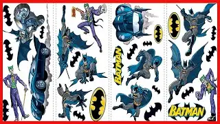 Great product -  RoomMates RMK1148SCS Batman Gotham Guardian Peel and Stick Wall Decals