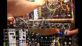 Dark Astronomy -- drones & noise w/ Moog Matriarch, 4ms Ensemble, Angle Grinder