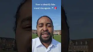 How to identify fake travel visa agents