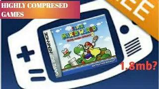 How To Download Highly Compressed Games | Games under 2mb | GBA emulator tutorial