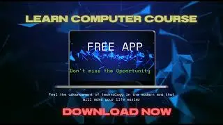 Learn computer course free app 