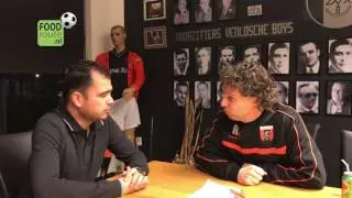 Trainer Venlose Boys, interviews Roel Sloesen