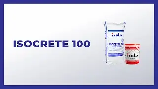 ISOLA - Micro-Concrete | Isocrete 100 | Application Guide