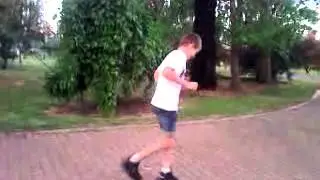 fail backflip and good suffling