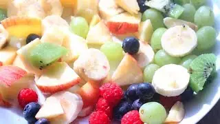 Fitness Obstsalat mit Schuss! Erfrischung nach dem Fitness Training! ZurStrandfigur.com