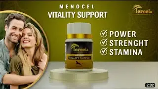 TercelHerbs Presents Menocel Vitality Support ( Now Game Changer ) #tercel #tercelherbs #thpl
