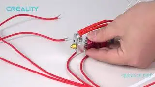Service tutorial Ender 3 V2  the thermistor replacement