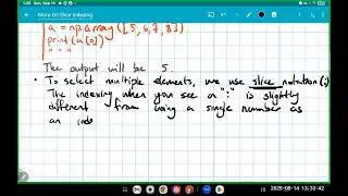 [Lecture] Understanding slice notation in numpy