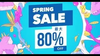 『SPRING SALE 2024』PSN 03/27~04/24まで Japanese PlayStation Store Deals PS4 & PS5 デジタル版ゲームソフト 春のお買い得セール