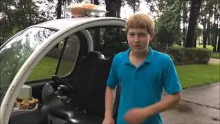 Austin's GEM Cart With Fast Charger