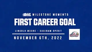 OHL Milestone | Lincoln Moore | First Career Goal