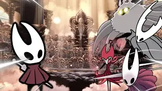 HORNET VS PANTE&Atilde;O DE HALLOWNEST!!! no Hollow Knight! (Custom Skin)