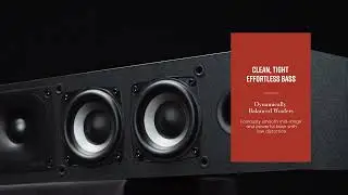 Slim Center Channel Speaker #Shorts