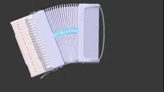 Accordion - Blender model - rig operation
