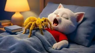 😱 OMG 🕸️🐱 Cute Kitten is in Big Trouble 🕷️ Spider&rsquo;s Magic Curse Story | Cat Story