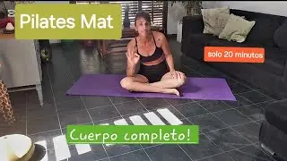 Pilates Mat ! Tan solo 20 minutos Cuerpo completo. 🙂
